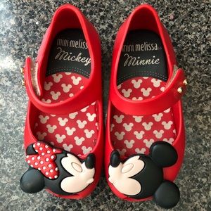 Mini Melissa Mickey & Minnie Shoes